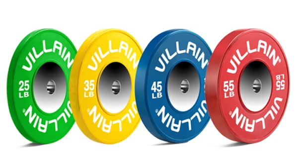 Набор штангов 165 кг, бампер для соревнований в виде злодей