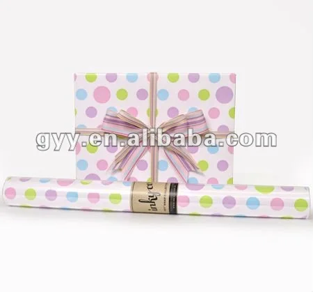 
Pastel Polka Dot Wrapping Tissue Paper 