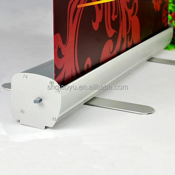 80x200 Full Aluminum Outdoor Advertising Pull Up Banner Stand Custom Logo Print