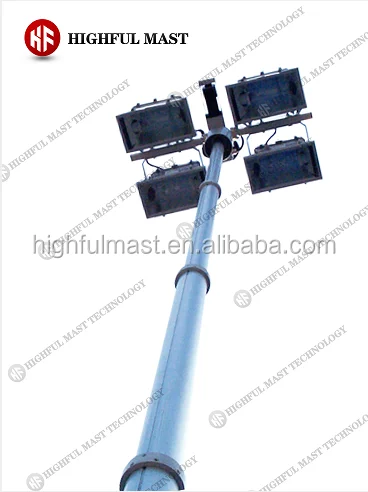 18m-35m highest quality Telescoping Mast for WiFi Antennas and camera