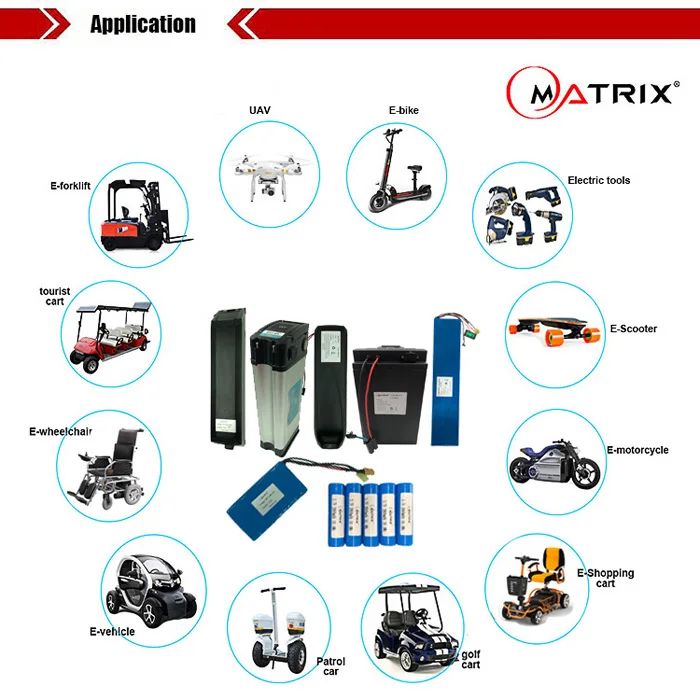 
Lithium Batteries 36 Volt Electrical Batteries Electric Scooter Battery 36V 21Ah 