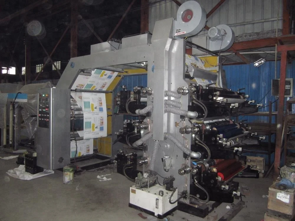 
YT41000 Biodegradable HDPE LDPE PE Plastic Film Blowing Printing Connect Line Making Machine Price 