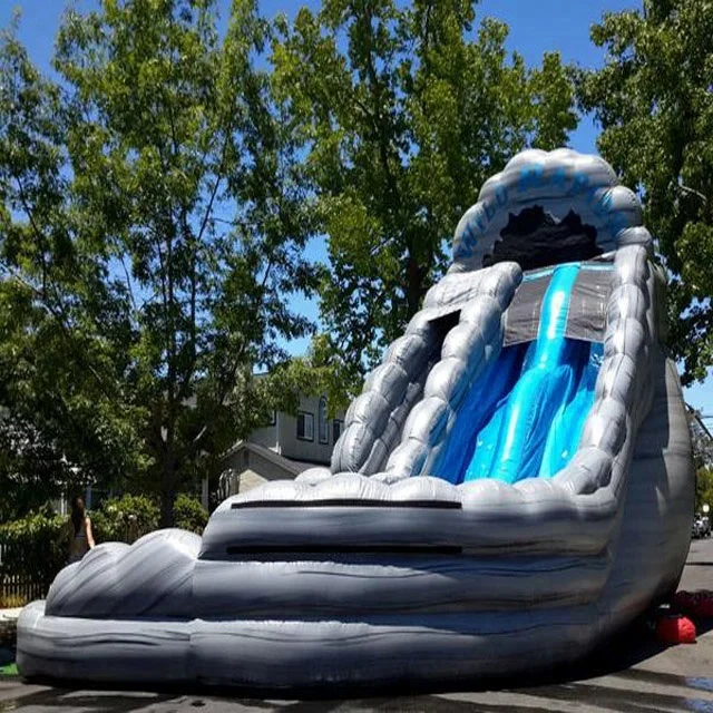 2020 Happy zoo park china juegos adult inflables giant inflatable water slide for sale