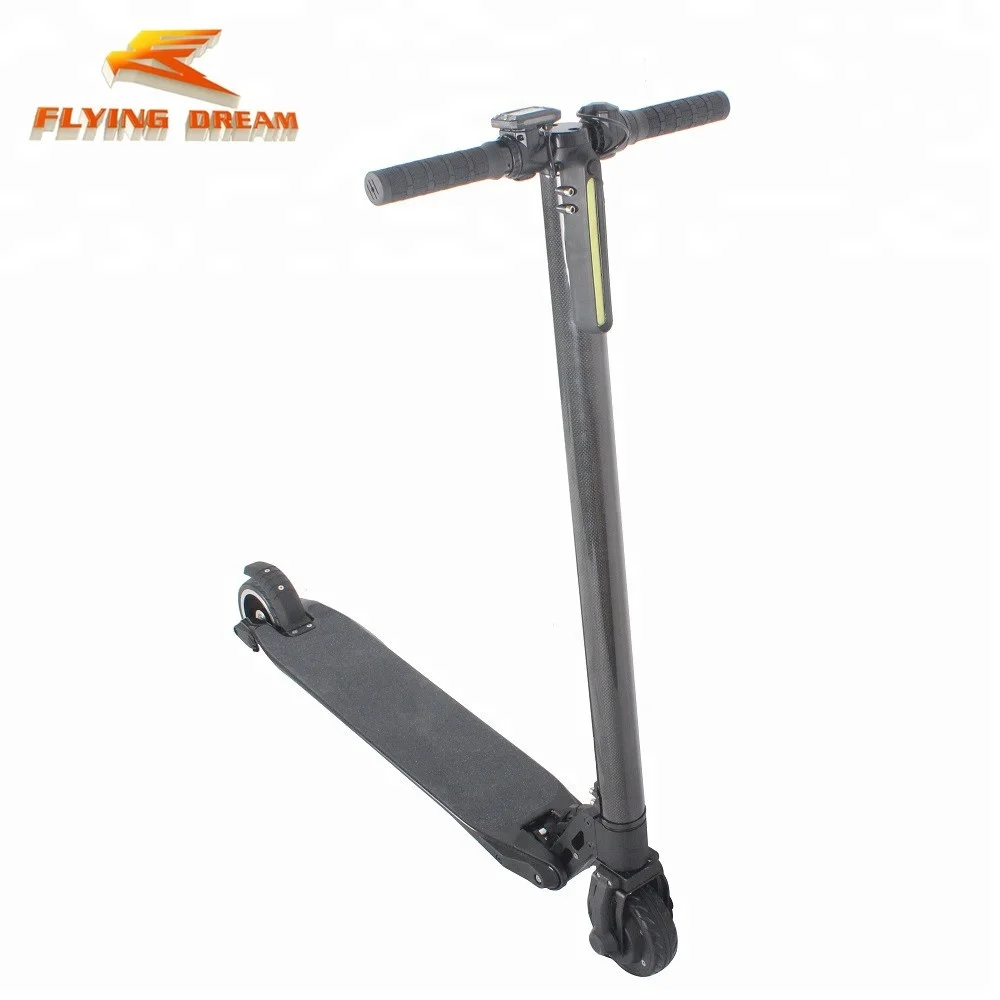 2 Wheels 250W 24v foldable light balance scooter Carbon Fiber Electric Scooter