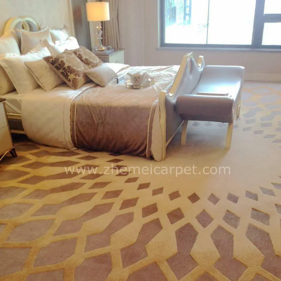 100% New Zealand Wool Center Living Room Carpet Rug