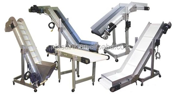 High efficient apron conveyor hopper belt conveyor inclined bucket conveyor system