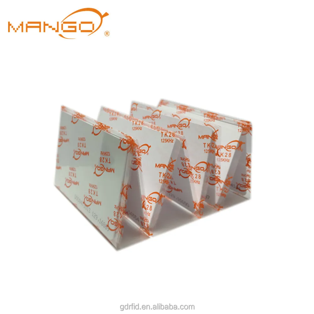 125khz proximity mango rfid card with TK28 chip
