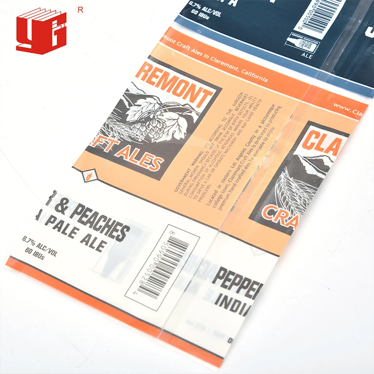 Термоусадочный рукав для пивной банки с цифровой печатью