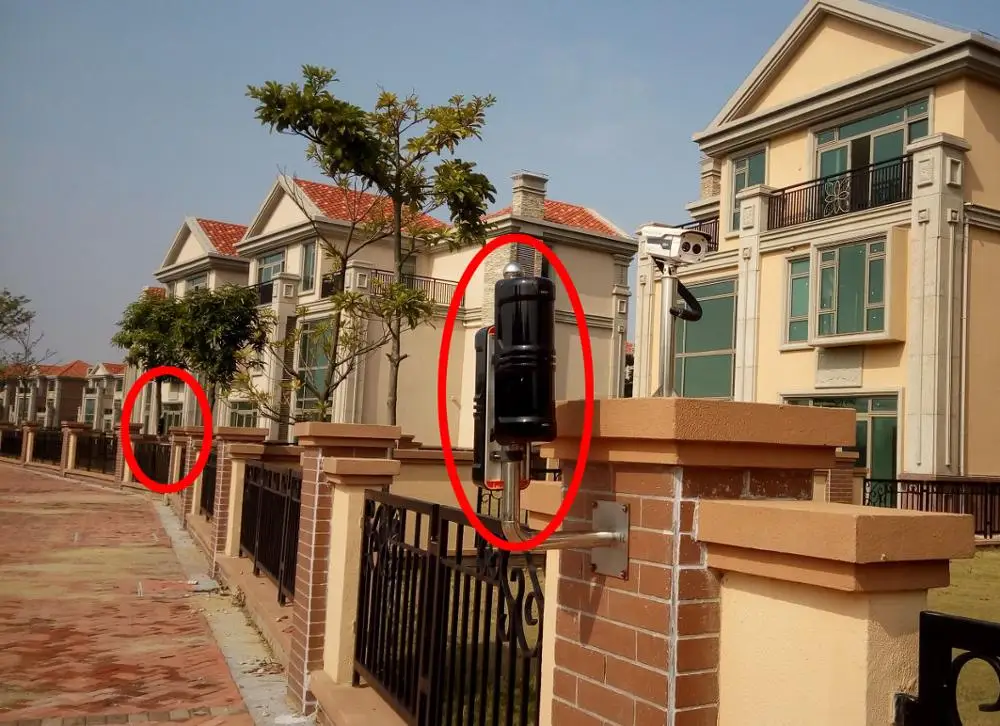 Outdoor Perimeter Security Laser Alarm Beam Sensor 50m to 250m