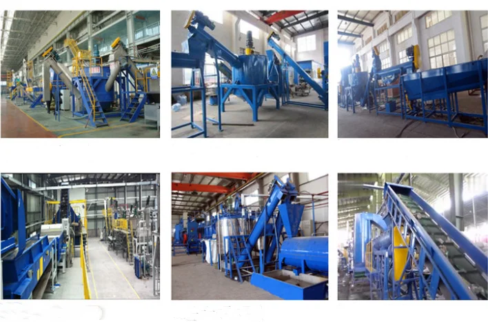 XIXIN recycling plastic hard PET crushing and washing production line plastic granulator machine price
