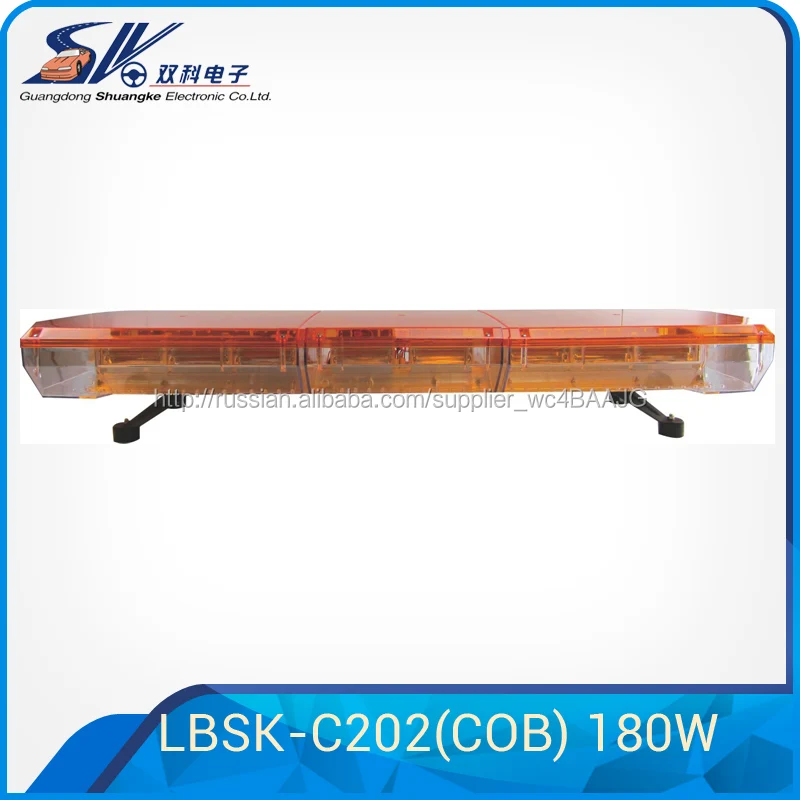 180 Вт полиция стробоскопы lightbars / янтарный из светодиодов световая / пожарные lightbars для автомобиль из китая