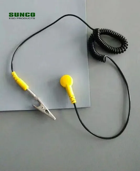 Grounding cords and clamps for Antistatic floor mats workben mats ESD table mats