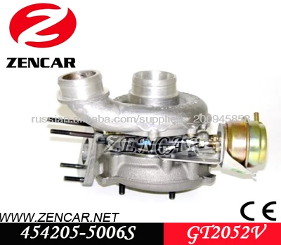 GT2052V Turbo для Volkswagen Коммерческие LT II фургон с двигателем TDI 454205-5006S/454205-0001/074145701DV248/454205-0006/0741
