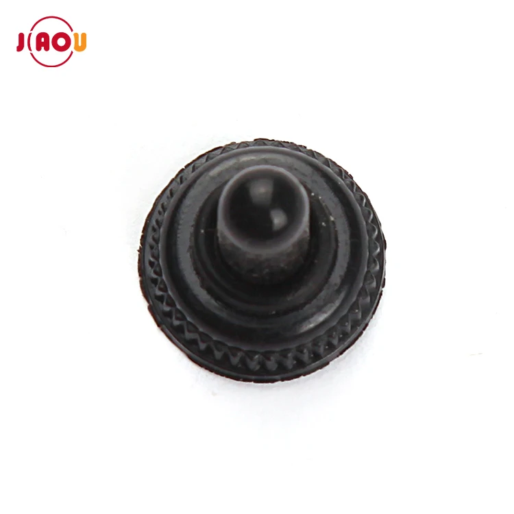 WPC-05 JIAOU  12mm Black Toggle Switch Waterproof  Rubber Resistance Cover/Dust Boot Tarpaulin