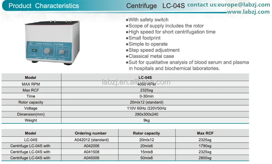лабораторные центрифуги цены LC-04S