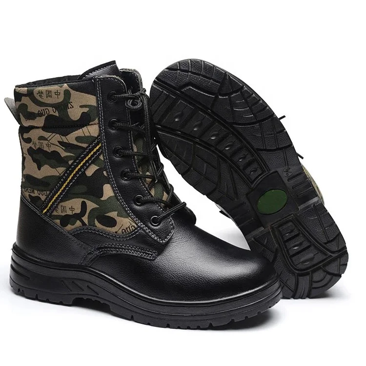 Hot Selling Anti Acid And Alkali Safety Working Boots Industrial Safety Shoes With Pu Sole In Oil And Gas Field