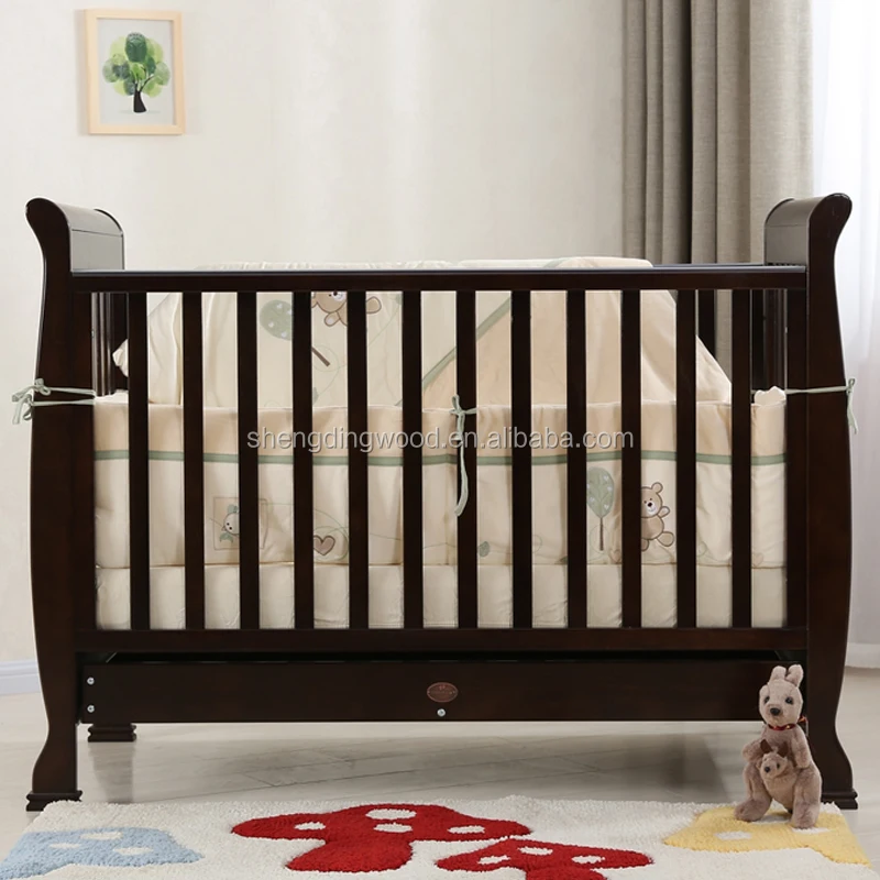 
2015 Best Quality Wooden Baby Cot 