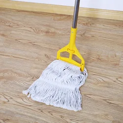 320g 2 sizes aluminum handle cotton mop clip mop