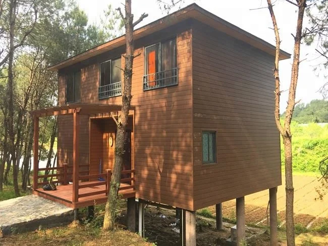 wpc outdoor wall panel new Decorative building materials external wood wall cladding