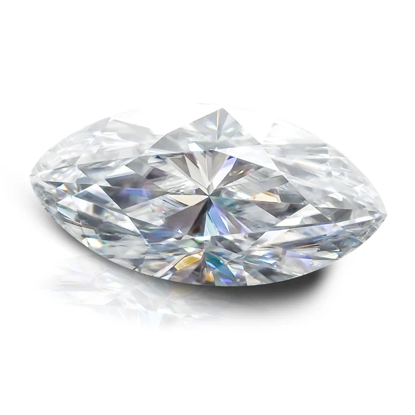 Provence gems 8x12mm Big size pear cut loose moissanite diamond price per carat