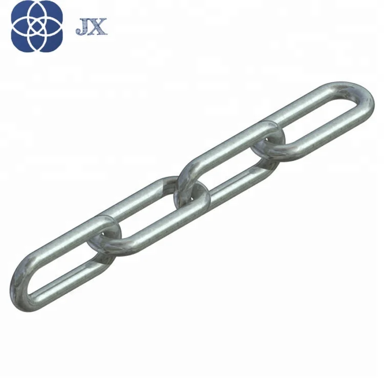 Высокопрочный оцинкованный горный конвейер сварная Круглая стальная цепь