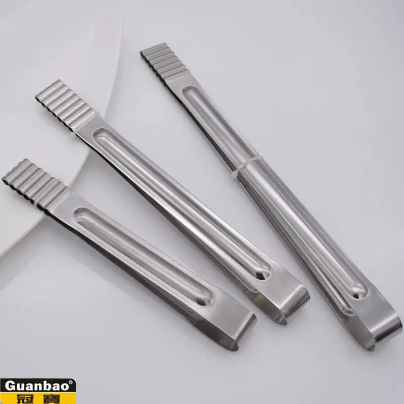 
Stainless Steel Kitchen Food Vegetables Barbecue Steak Clip Tongs 