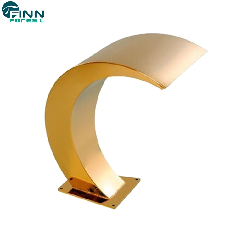 Fashionable Stainless Steel Decoration Home Waterfall For Swimming Pool