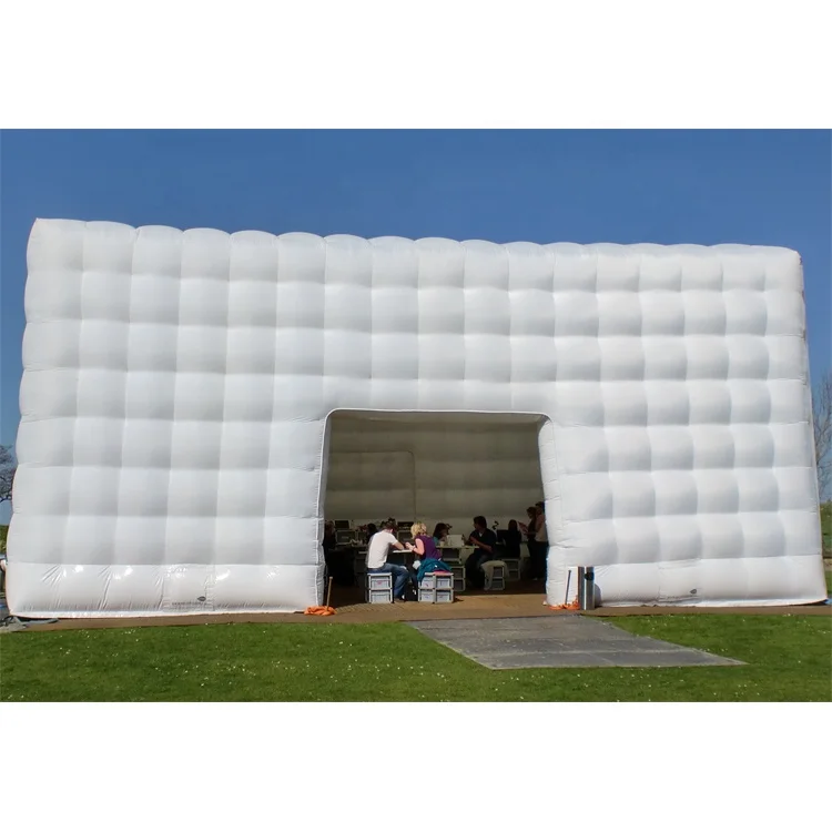 Outdoor Inflatable Party Tent , White House Inflatable Tent , Giant Inflatable Event Cube Tent for party