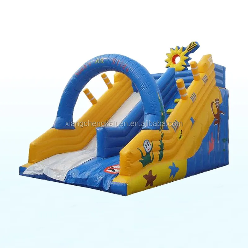 popular rainbow kids inflatable dry