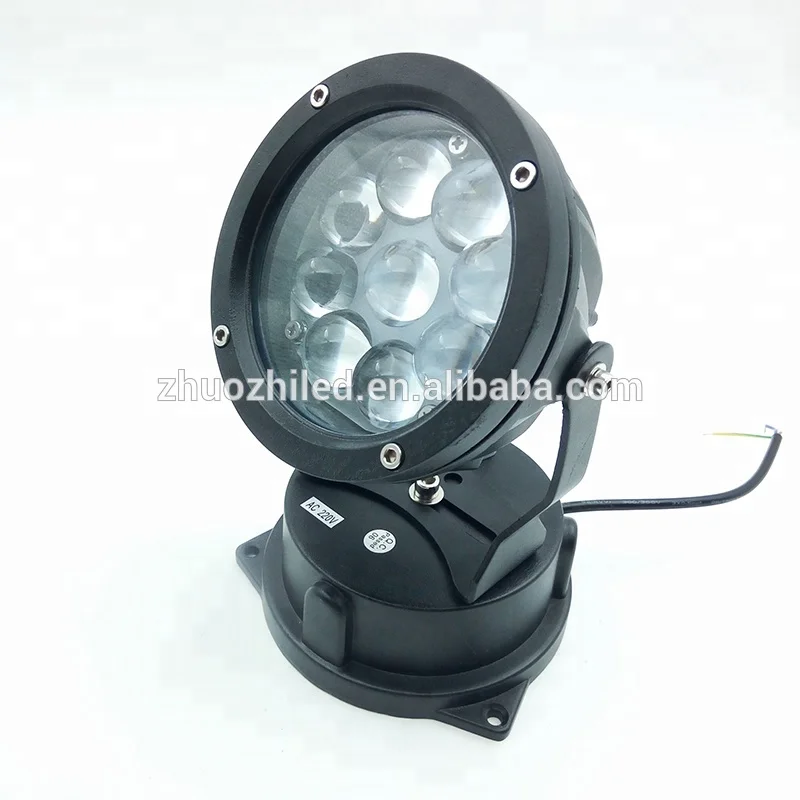 Narrow Beam Led Spot Light Outdoor IP65 Building Pillar Projection Lamp Led Beam Lights