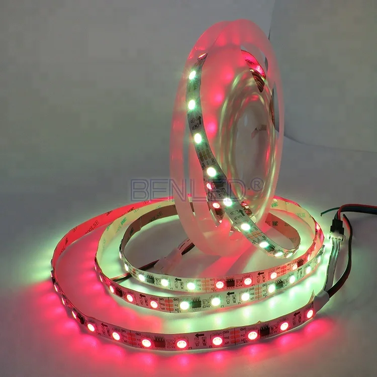  Гибкая светодиодная лента WS2811 5050 WS 2811 SM 16703 UCS 1903 Pixel DC12 10 мм полноцветная RGB 60 144 светодиодов