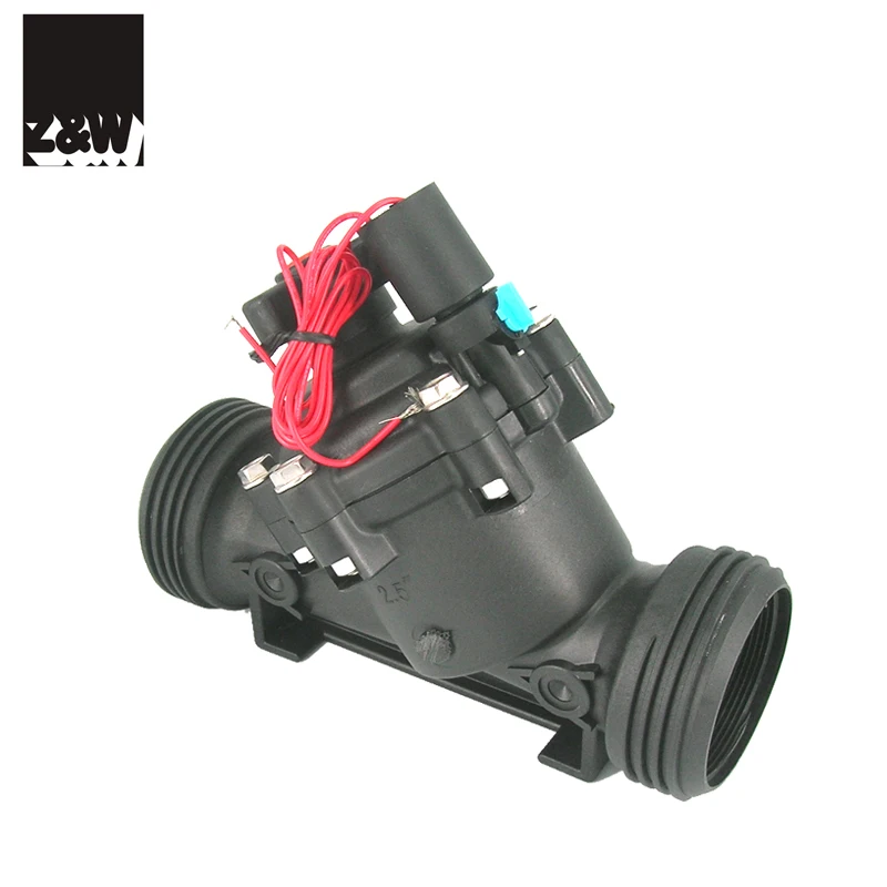 2.5inch valve for irrigation water solenoid 201BM 24VAC DC12V flow control DN65 DE75 electric valve water treatment BSPT