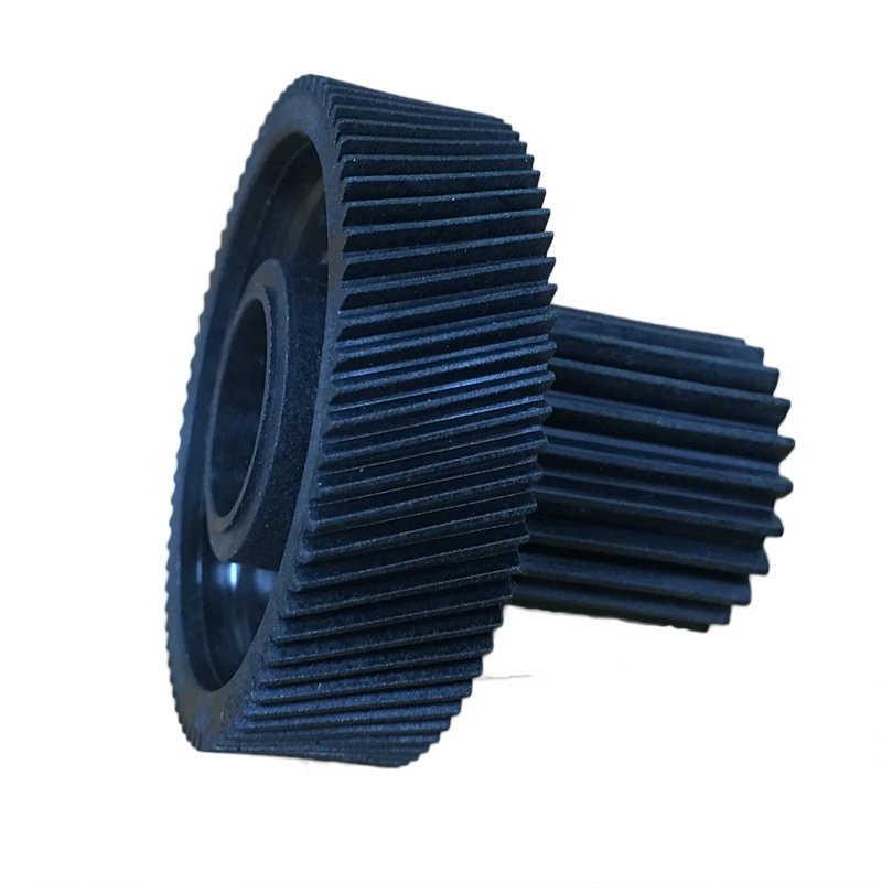 high custom double spur helical plastic gear wheel for gear box motor