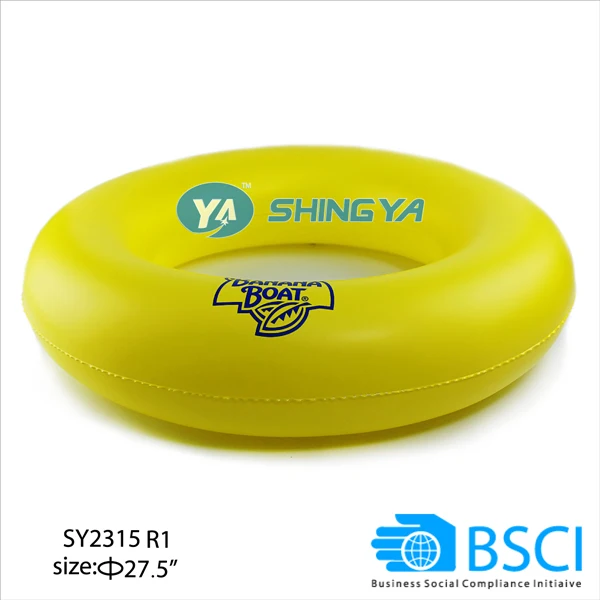 
Customized cheap kids summer inflatable swimming ring 