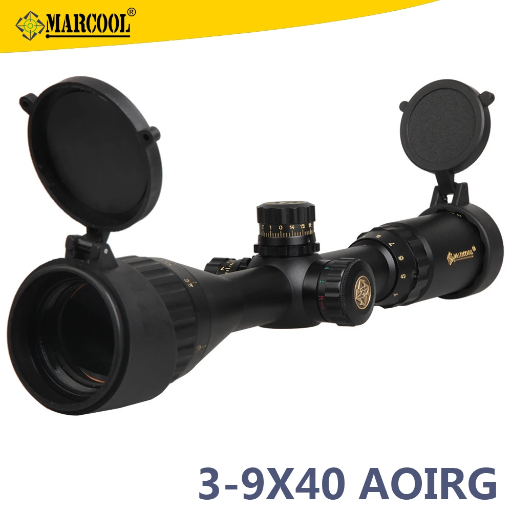 Marcool Рождественский Подарок 2016 3-9x40 Оптический Пневматической Винтовки Гранулы Оленей Открытый Охота Прицел бинокль