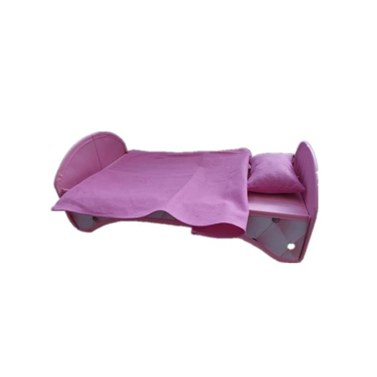 China toy manufacturer Plastic Baby Doll Crib Furniture Baby Toy Doll Bed