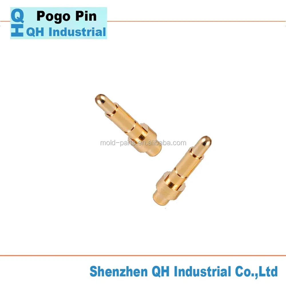 Подпружиненный щуп с низкоомными латунь pogo контактный разъем для Носимых устройств как 510 разъемы