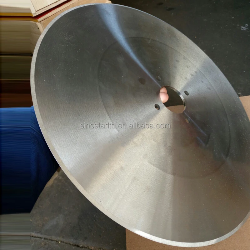 610 mm round blade log saw knife for cutting tissue paper