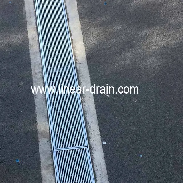 SS Polymer U-Channel Drain