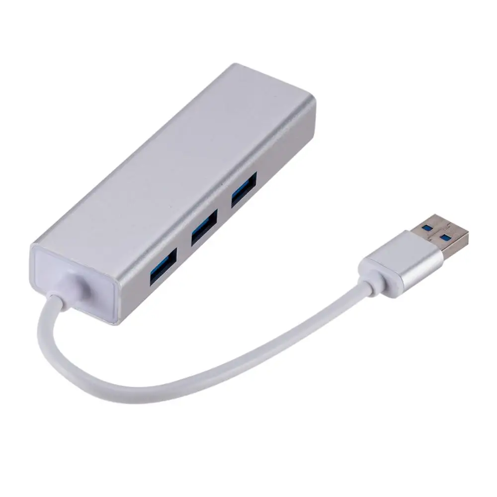 High quality usb 3.0 hub to Ethernet Rj45 Lan Adapter USB 3.0  usb hub  Network Card