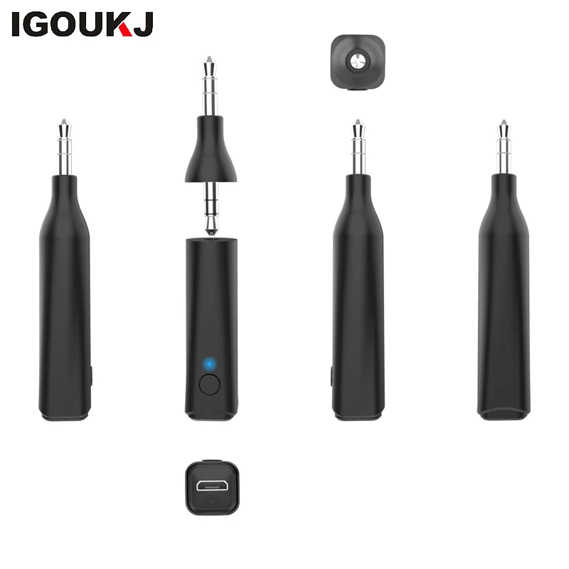 Freeshipping BT4849 BT 5.0 Mini Wireless 2.5mm 3.5mm aux audio adapter music receiver for headset headphone