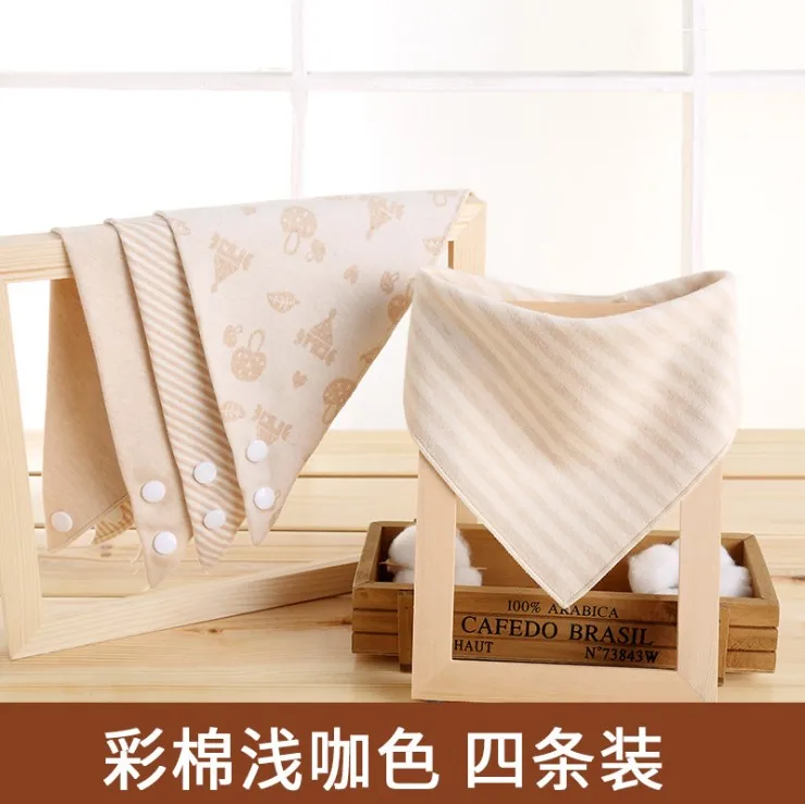 
Wholesale:Organic Colored Cotton Baby Bib,Baby Bandana Bibs 