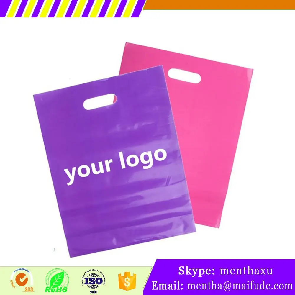 China Wholesale	plastic shopping bag shop