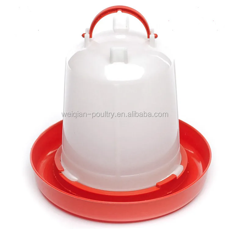 Different capacity manual plastic broiler chick water drinker and feeder chicken poultry feeders drinkers for animal