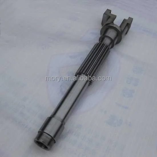 precision CNC Steel turned lathe spline shaft