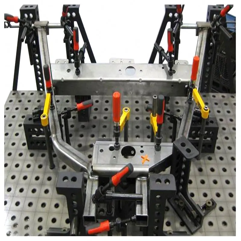 China Reasonable Price 3D cast iron Welding Table System with Jigs&Fixture