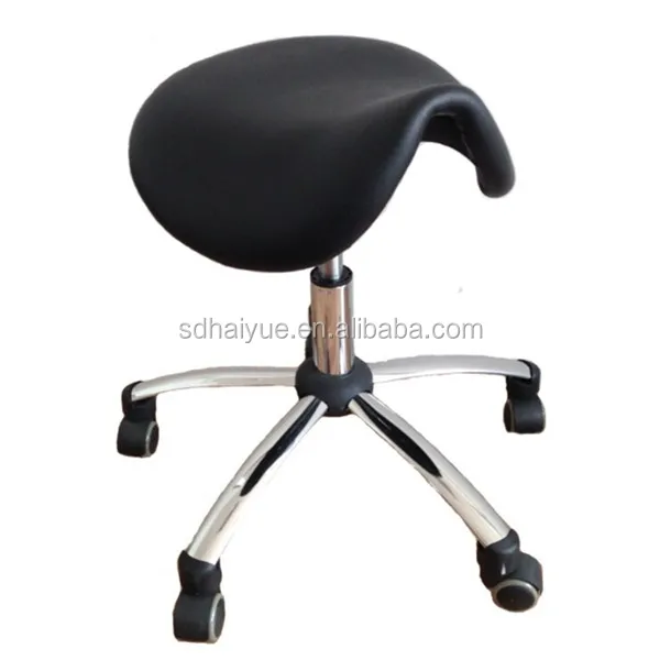 Best Hot Professional Design Salon Saddle Stool / Dental Medical Clinic deluxe doctor saddle Seat stool HY1034