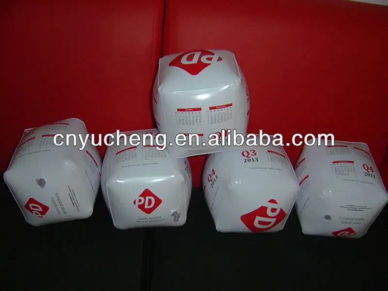 inflatable square ball/ cube ball/beach ball