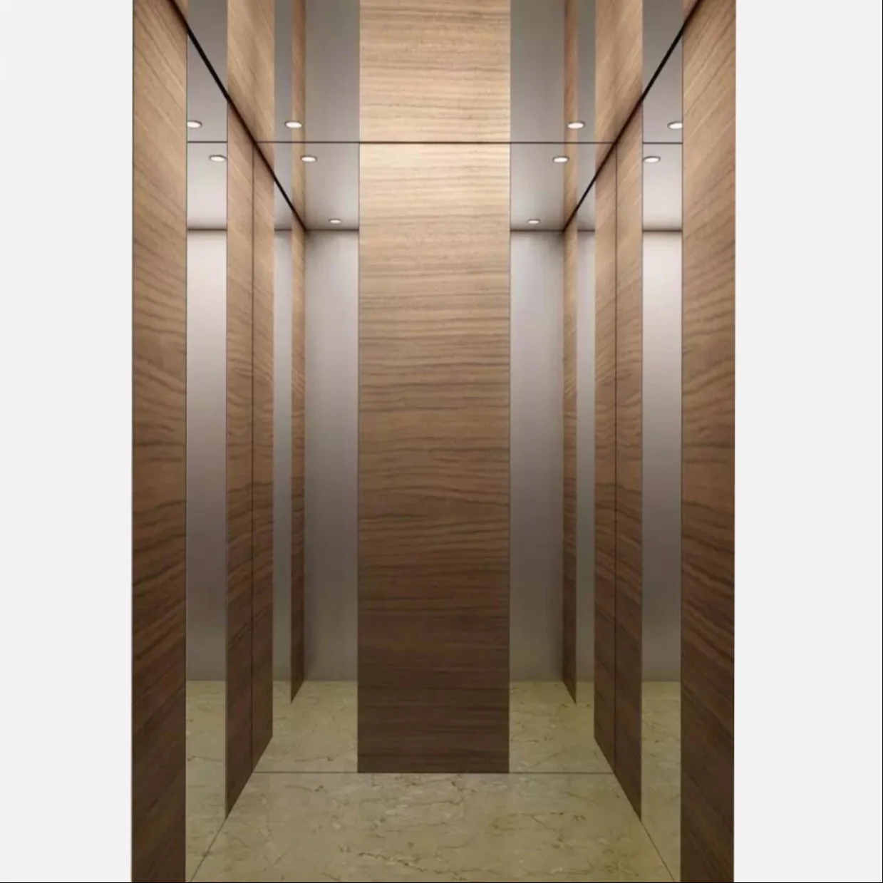 
Easy install and safety gear passenger elevator 