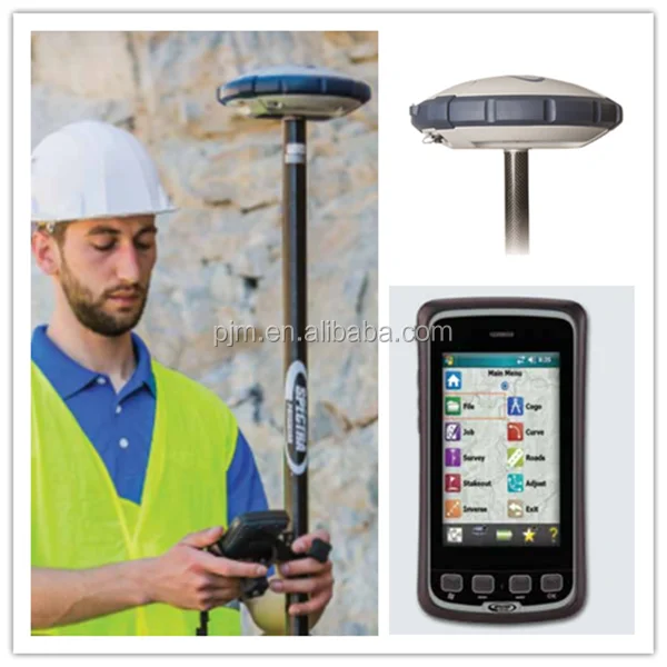 Spectra Precision SP60 data processing rtk gnss rover station system